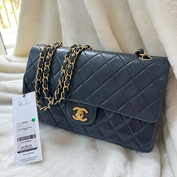 Chanel Quilted Caviar Medium Classic Double Flap Bag 24K GHW - Picture 2 of 12